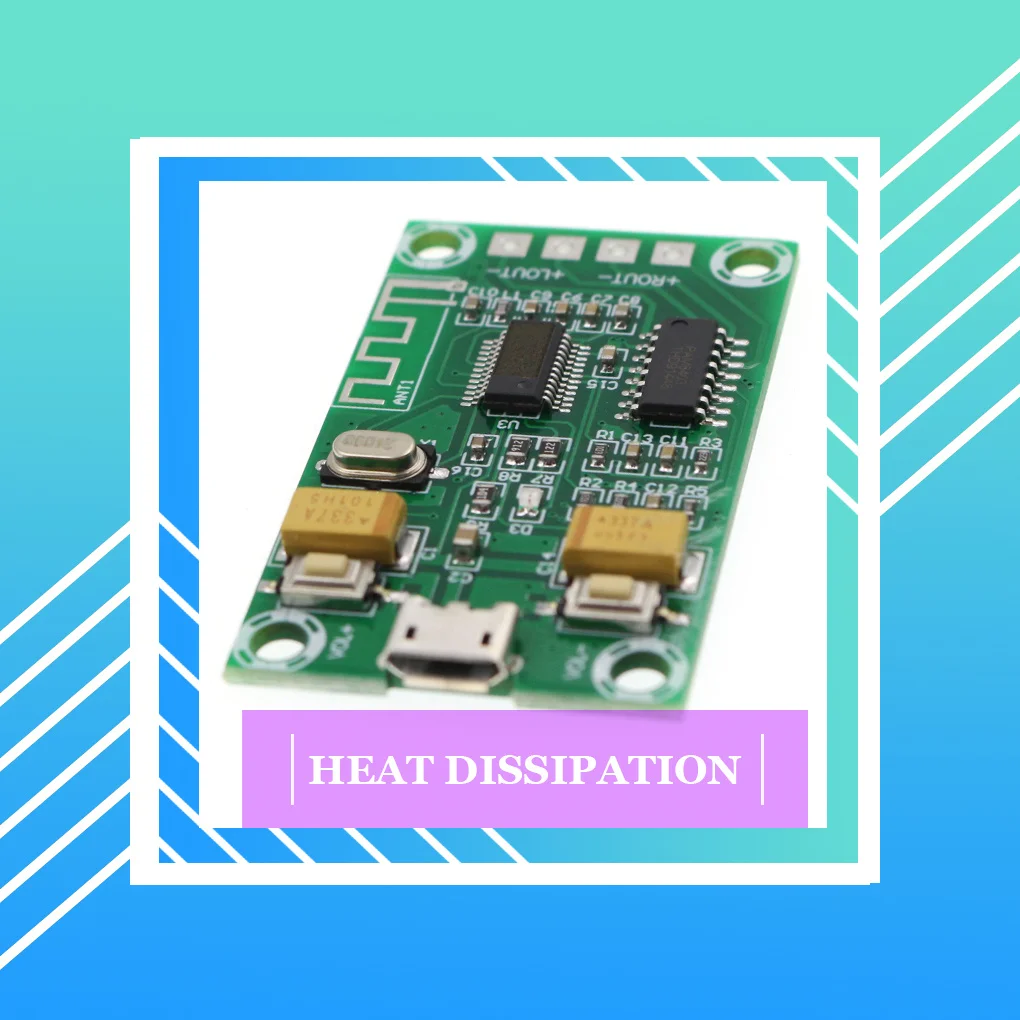 Плата усилителя, плата цифрового усилителя с медным покрытием, беспроводной модуль, стабильная производительность, усилительные платы, аудио динамик