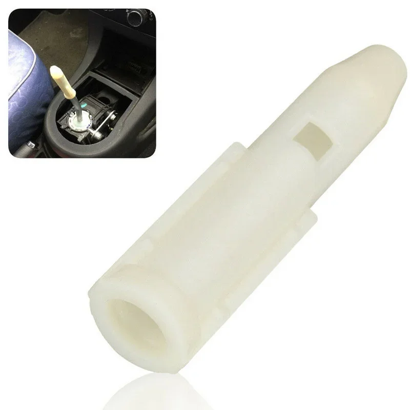 

1Pc Car Interior White Gear Shift Knob Sleeve Adapter Lever Car Interior Accessories for Peugeot 206 106 301 307 308 Citroen C4