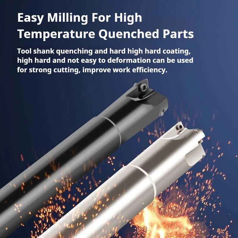 ESE ASM ASM07 Series JDMT070204 JDMT070208 End Mills Holder and Efficient Finishing Milling Cutter CNC Fast Feed Milling Cutter - Detail 1