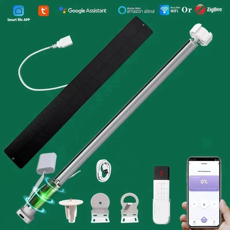 

Smart Curtains Roller Blinds Motor Wireless Smart Life For 20 25 28mm