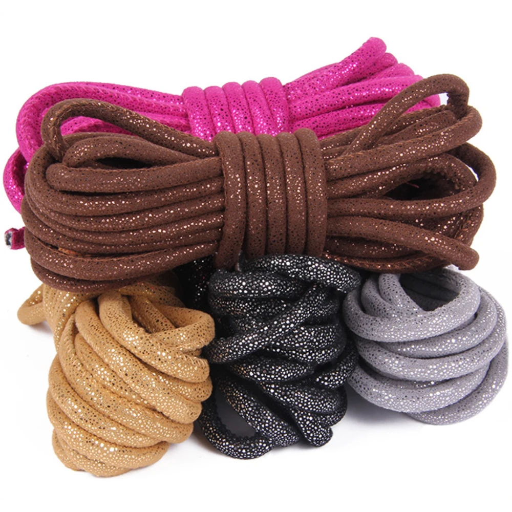 REGELIN 2meters Colorful PU Leather Strap Findings Round Faux Leather Cord String Rope DIY Necklace Bracelet Making