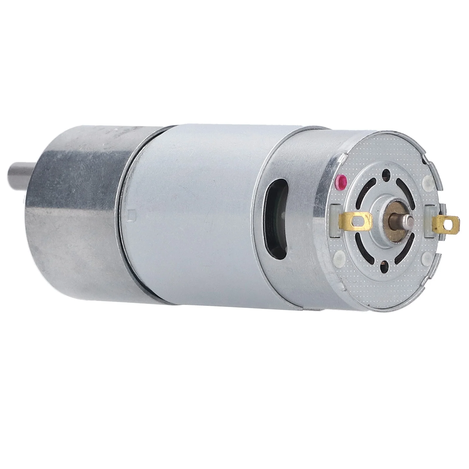 Gear Motor Aluminum Alloy High Torsion Speed Reduction Transmission Accessories JGB37‑550 12V 100PRM
