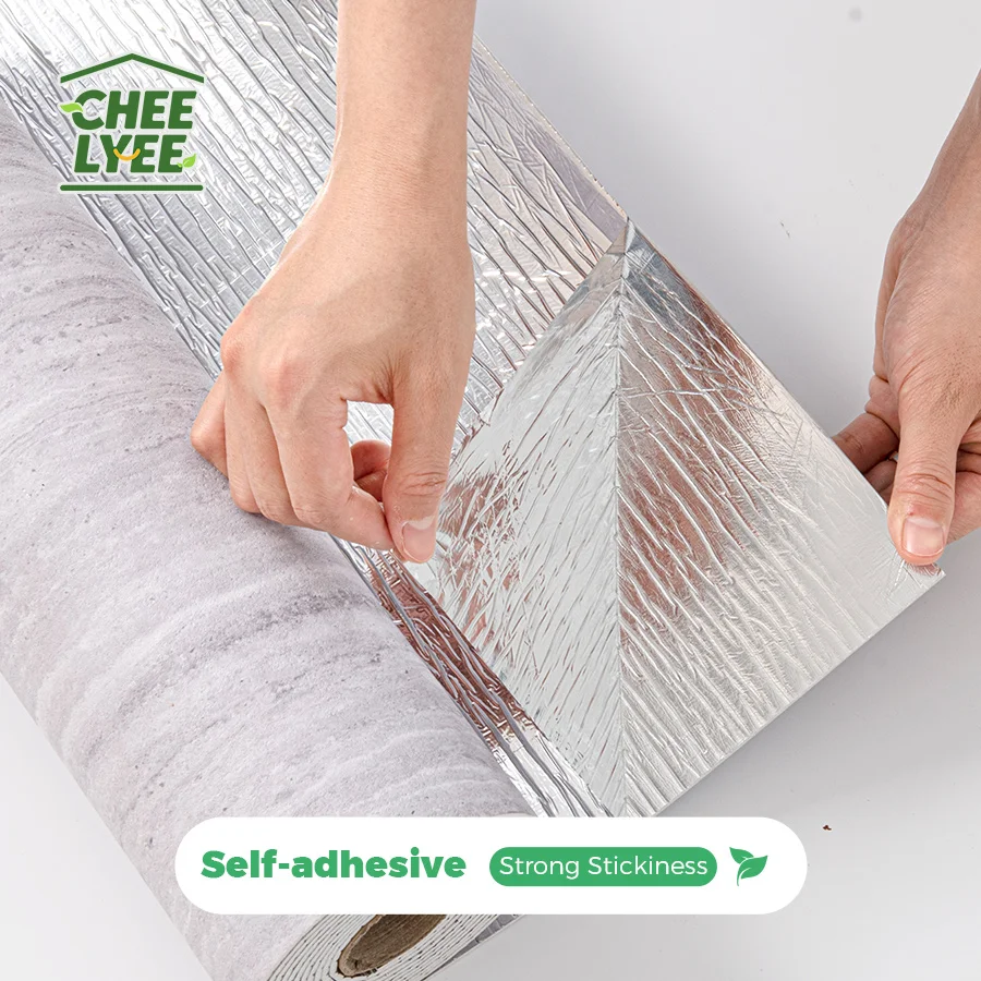 1 لفة من ملصقات الحائط ذاتية اللصق Sxp، ملصقات حائط حجرية ذاتية اللصق، ملصقات ورق حائط ذاتية اللصق، إصدار سميك 2.2 مم 15.75 × 1.1 بوصة، جاهزة للتقشير والالتصاق، مناسبة لجميع الأماكن الداخلية #2