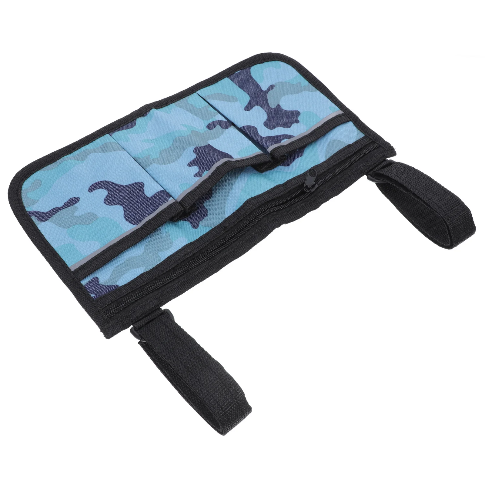 

Senior Walker Side Pouch Waterproof Wheelchair Storage Bag with Adjustable Straps Multi Pocket Design for Daily Use Mobility