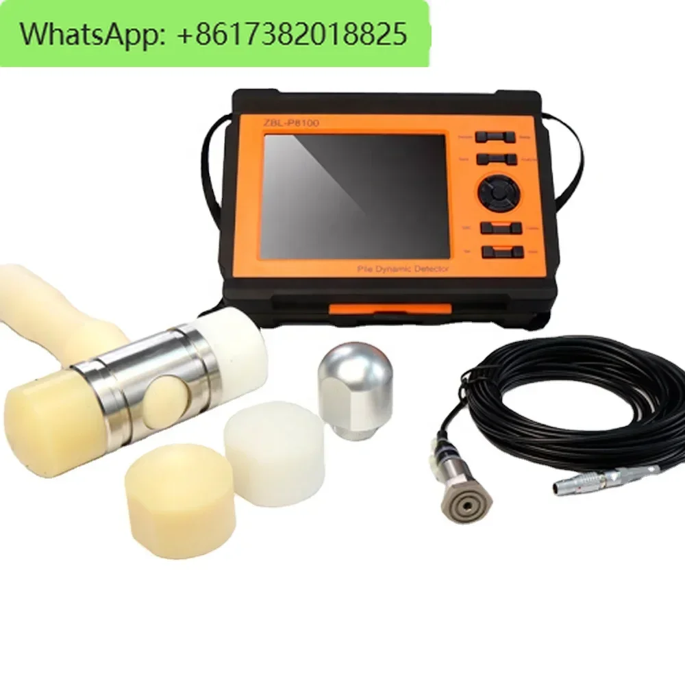 ZBL-P8100 Multi-Channel Foundation Pile Dynamic Detector Wireless Dynamic Pile Testing Instrument