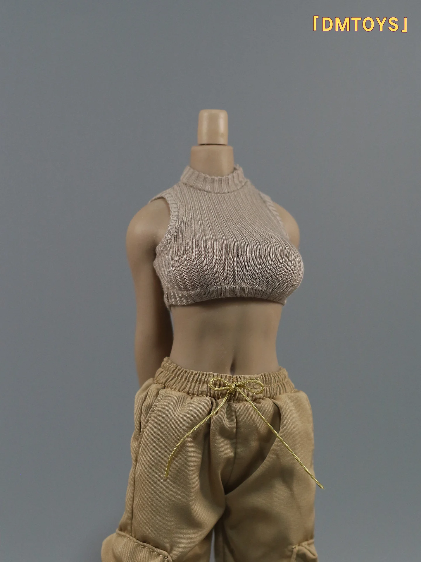 Damska kamizelka bez rękawów w skali 1/6 pasuje do 12-calowych lalek figurkowych