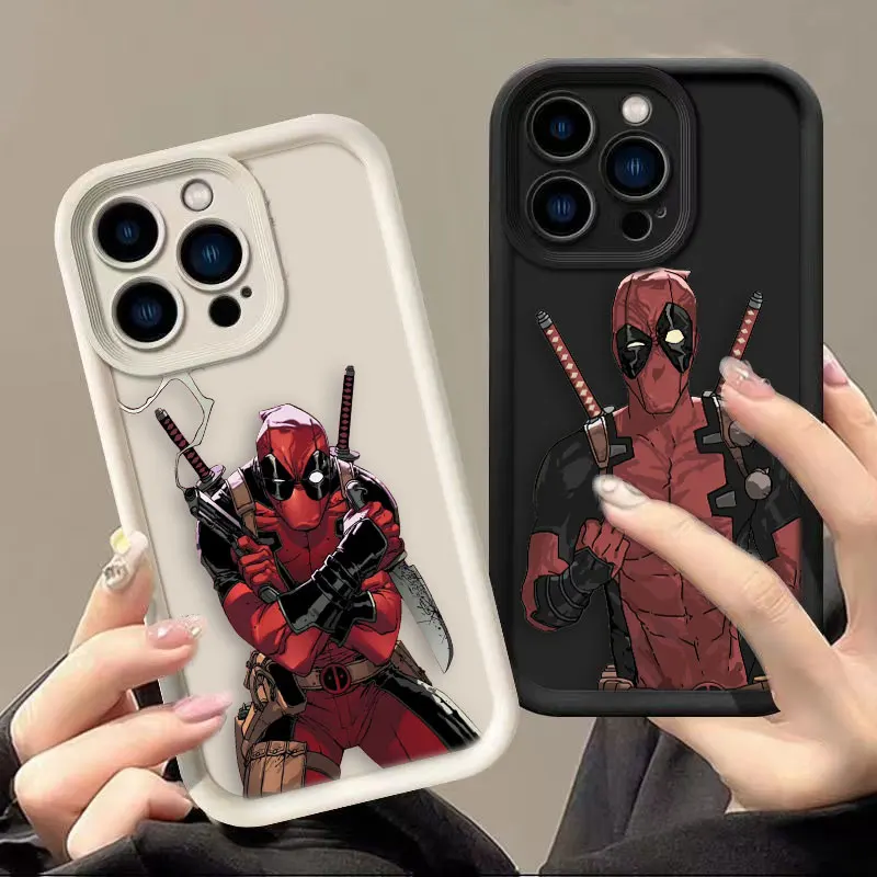 

Marvel Hero Deadpool Luxtury Phone Case For Samsung A13 A20S A21S A23 A24 A25 A30 A31 A32 A33 A34 A35 A50 A51 A52 A53 4G 5G Case