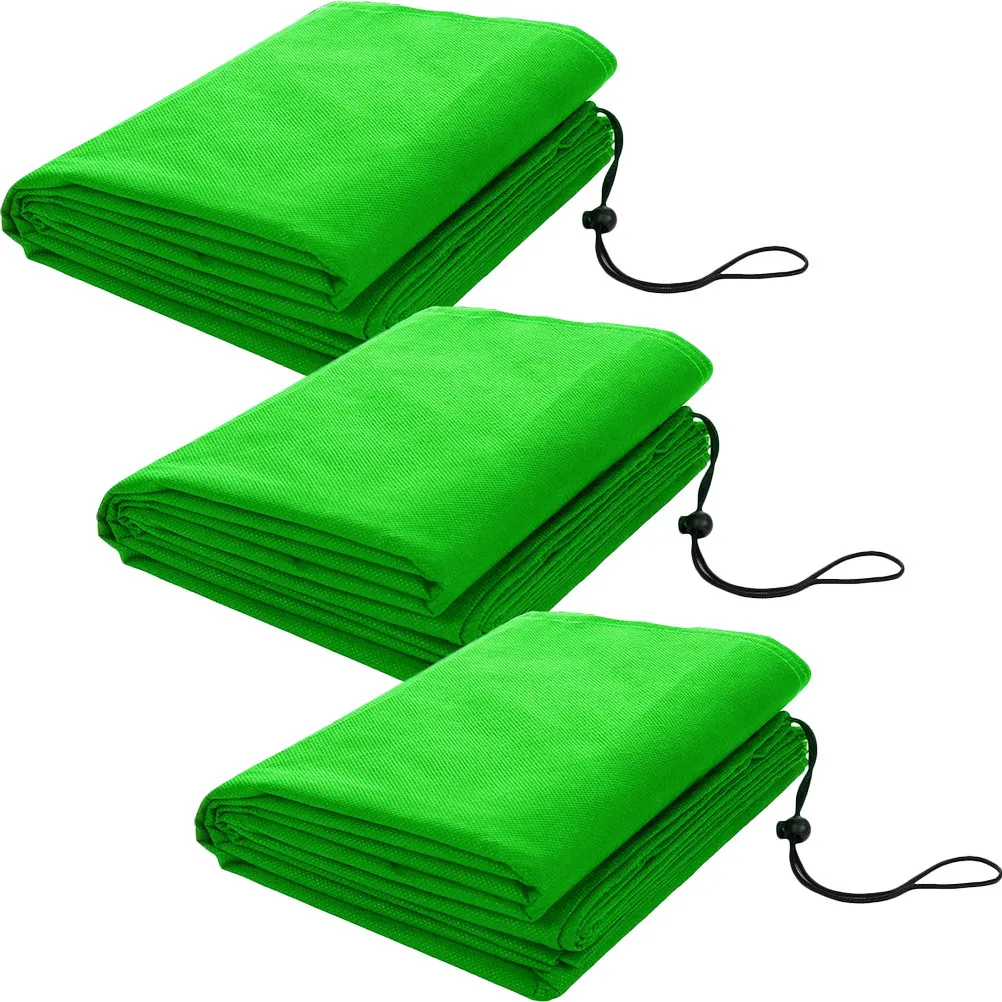 

Комплект из 3 защитных чехлов для садовых растений из нетканого материала на завязках, для защиты от мороза и зимней погоды, мешки для защиты растений