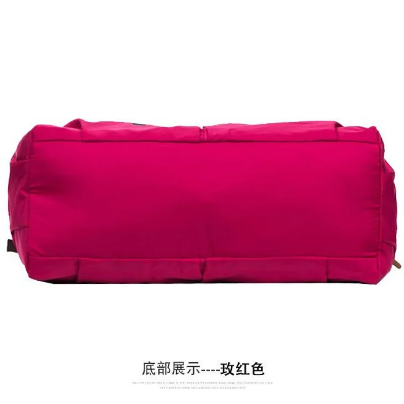 Women Bag Shoulder Carrying Large-capacity Travel Dance Middle-aged Oxford Nylon Cloth Multi-layered High-end Fashion Versatile