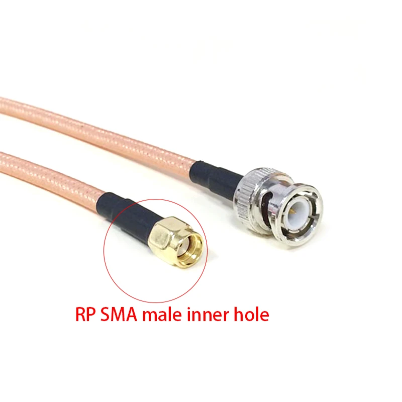 SMA Männlich Weiblich Schalter BNC Stecker Jack RF Koaxialkabel RG142 50 CM 20 "/100 CM Adapter Hohe qualität Niedrigen Verlust – Detail 6