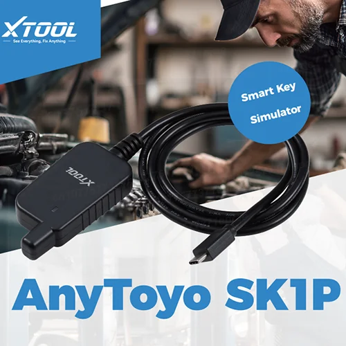 Xtool AnyToyo SK1P Smart Key Simulator for Toyota 8A/4A Smart Key Programming & Data Collector work with XTOOL KC100 /KC501 Key