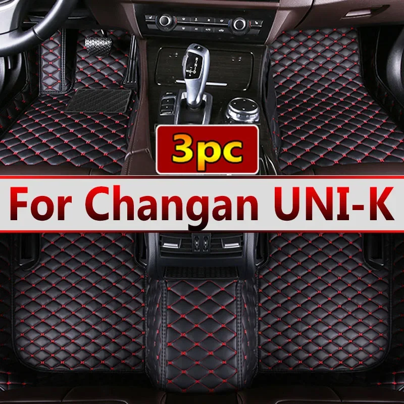 Car Floor Mats For Changan UNI-K UNIK 2023 2022 2021 Carpets Styling Protect Accessories Rugs Foot Pad Auto Product Parts