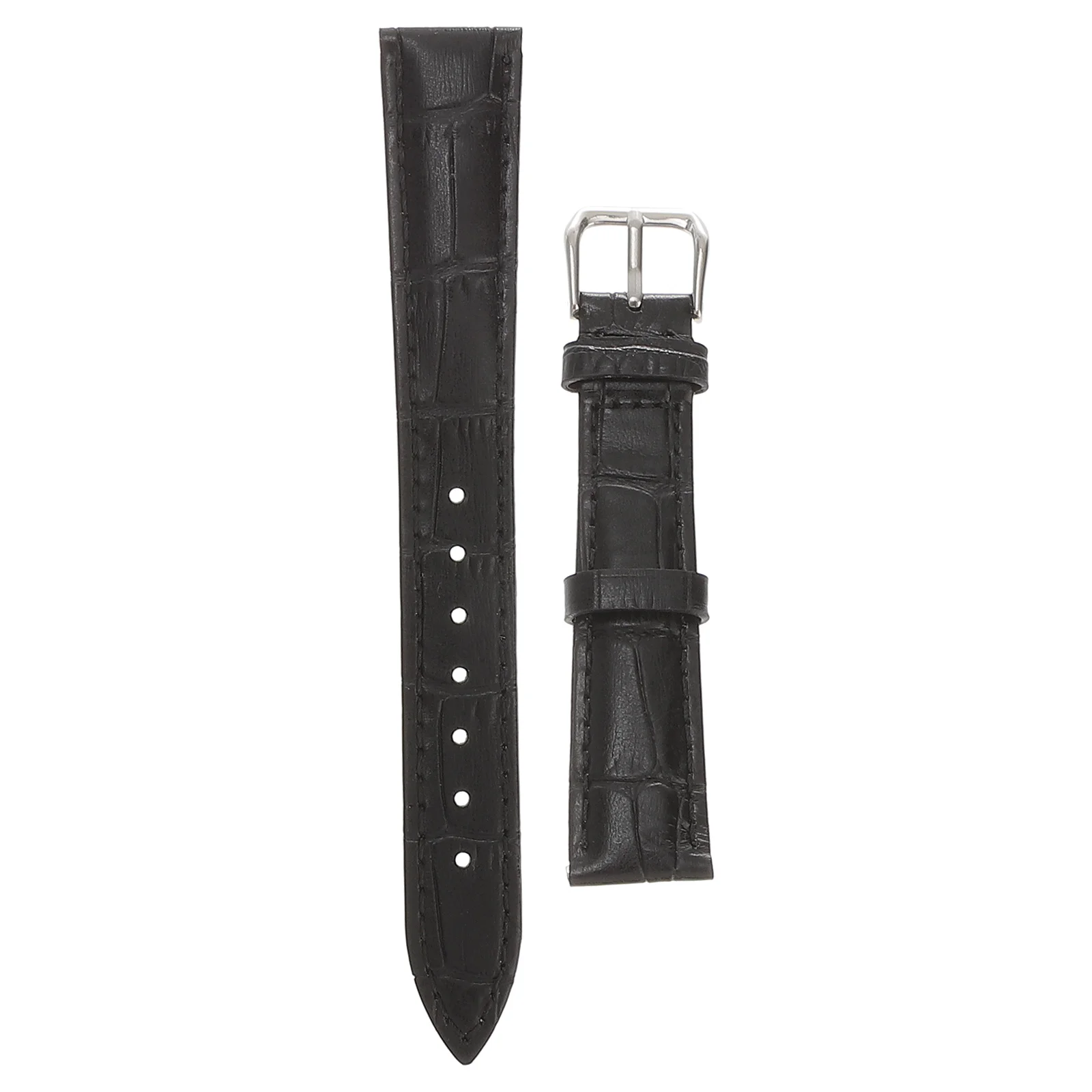 

1Pcs Watch Band Classic Black Durable Casual Replacement Strap Sweatproof Watch Wristband Suitable for Daily Use