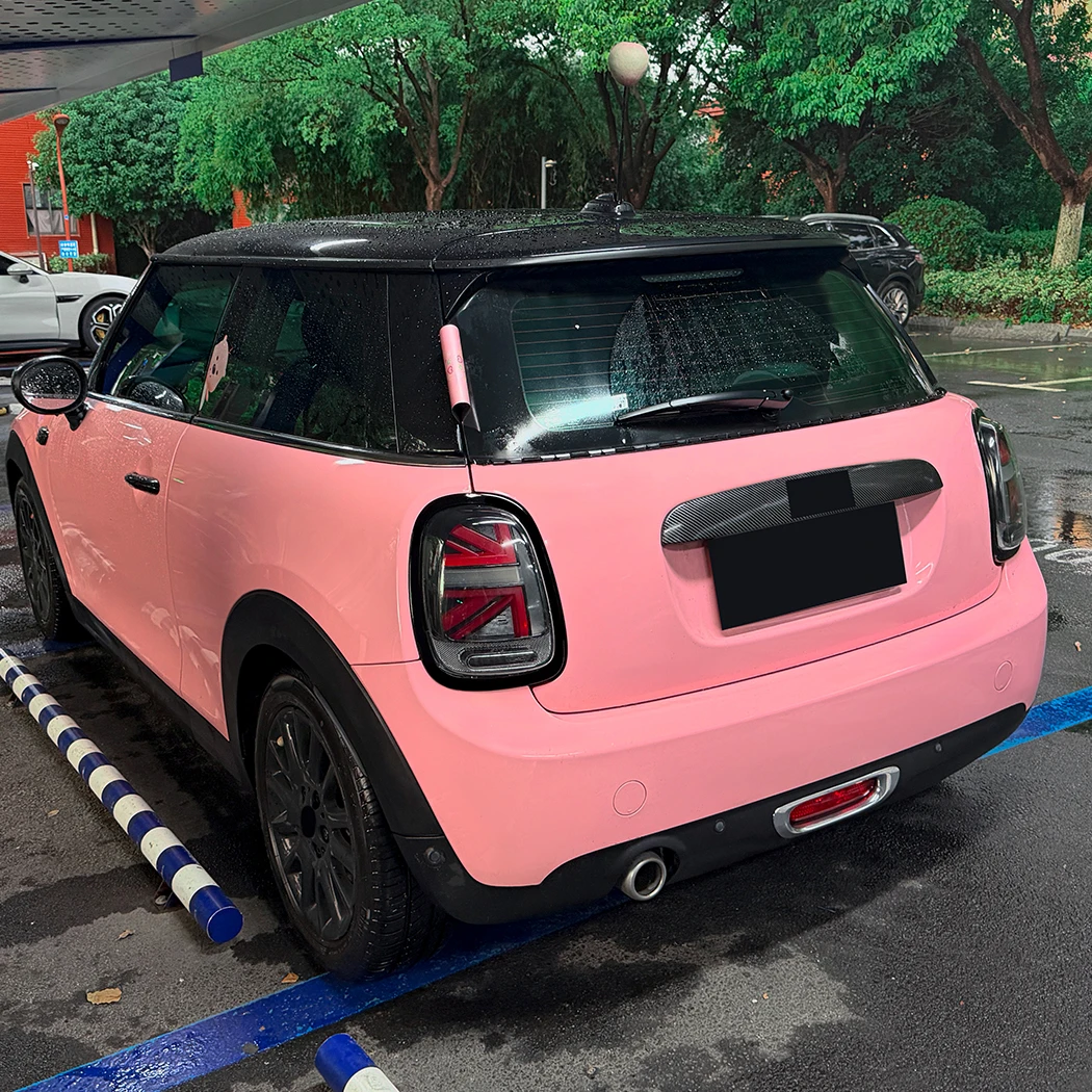 Front Headlight And Rear Tail Light Surround Trim Styling Cover For Mini Cooper F55 F56 F57 For One S JCW 2014-2021 Glossy Black view 5