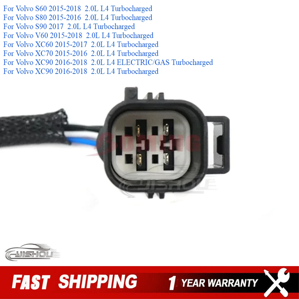 

Car Upstream Air Fuel Ratio O2 Oxygen Lambda Sensor 31380995 for Volvo S60 S80 S90 V60 XC60 XC70 XC90 XC90 2015-2018 234-9160