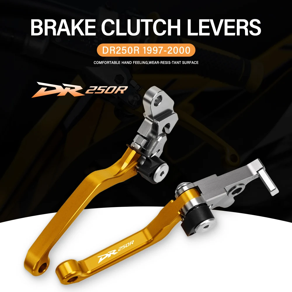 

Pivot Brake Clutch Levers For SUZUKI DR250R DR 250R 1997-2000 Motorcycle Accessories Dirt Pit Bike Brakes Handles Lever