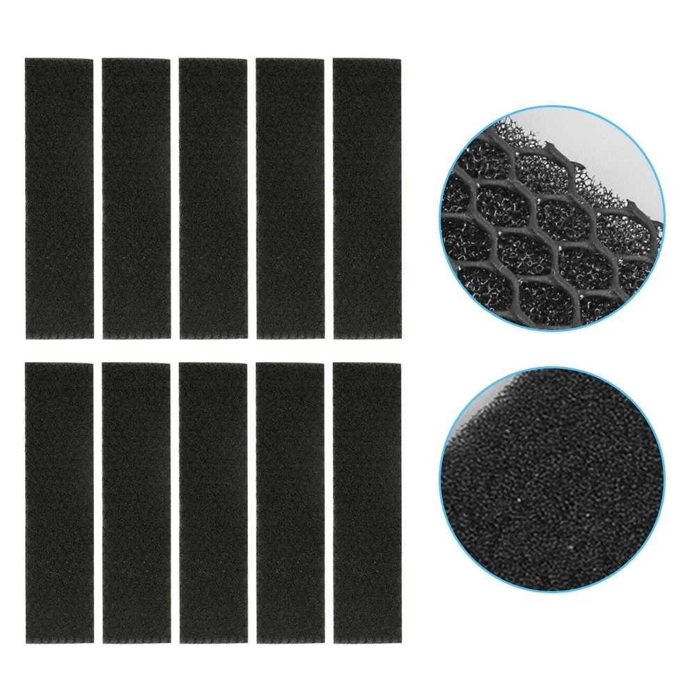 5/10PCS  Air Conditioning  Filter Black  Three-Level  Cotton Filter  For Midea  AC Filters Accessories