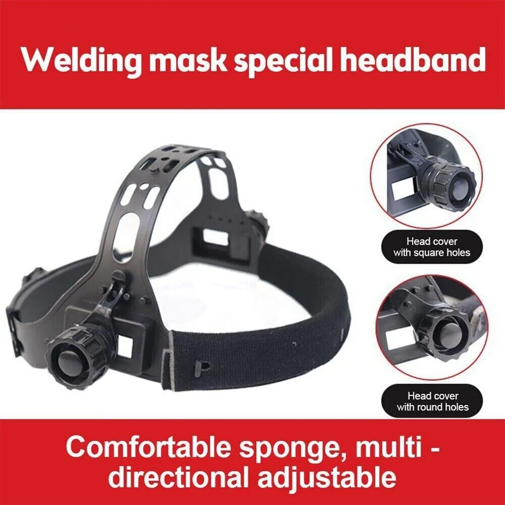 Universal Welding Helmet Headband Fits Miller Headwear Accessories Welding Face Cover Hoop Fit Replacement Headgear ABS Headband