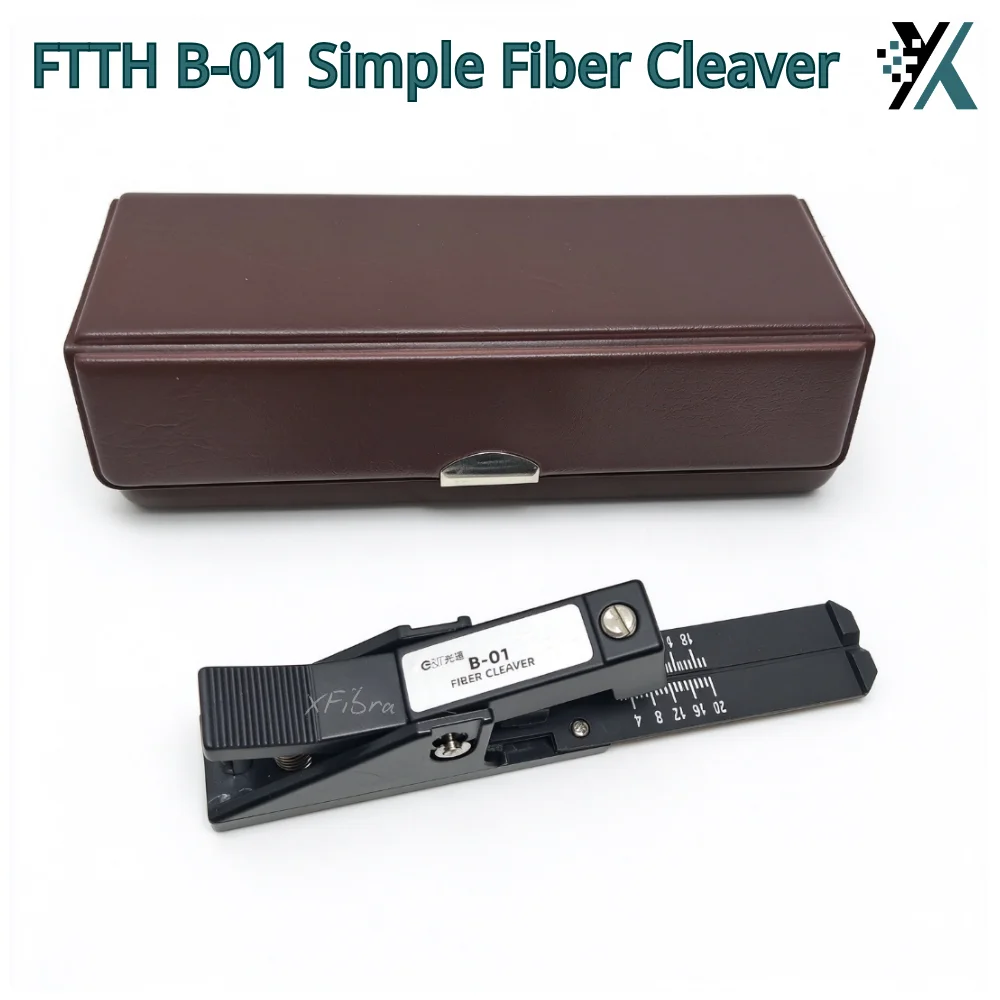 FTTH B-01 Mechanical Fiber Cleaver Optical Fiber Cutting Tool for Optical Continuous Special Cold Connection