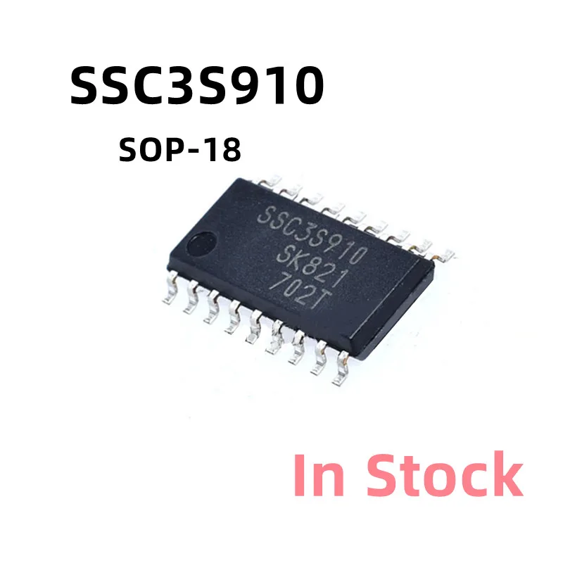 2PCS/LOT  SSC3S910 3S910 SOP-18  LCD power management chip In Stock