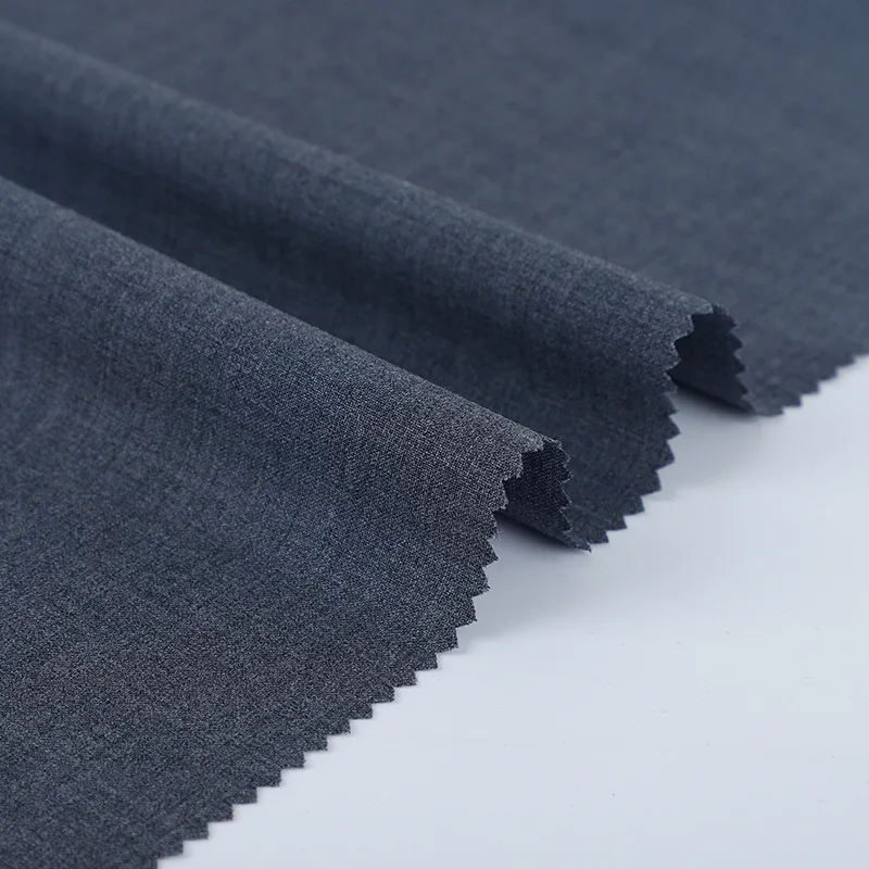 Spring/Summer 2025 Fanli Ding Worsted Wool Machine Washable Breathable Stretch Plain Cloth Dress Suit Fabric