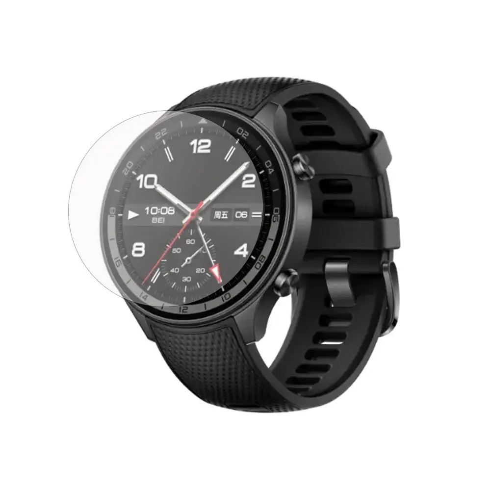 Watch Screen Protector For OnePlus Watch 2R HD Transparent Tempered Glass Explosion-proof Shock-resistant Watch Screen Prot B4E3