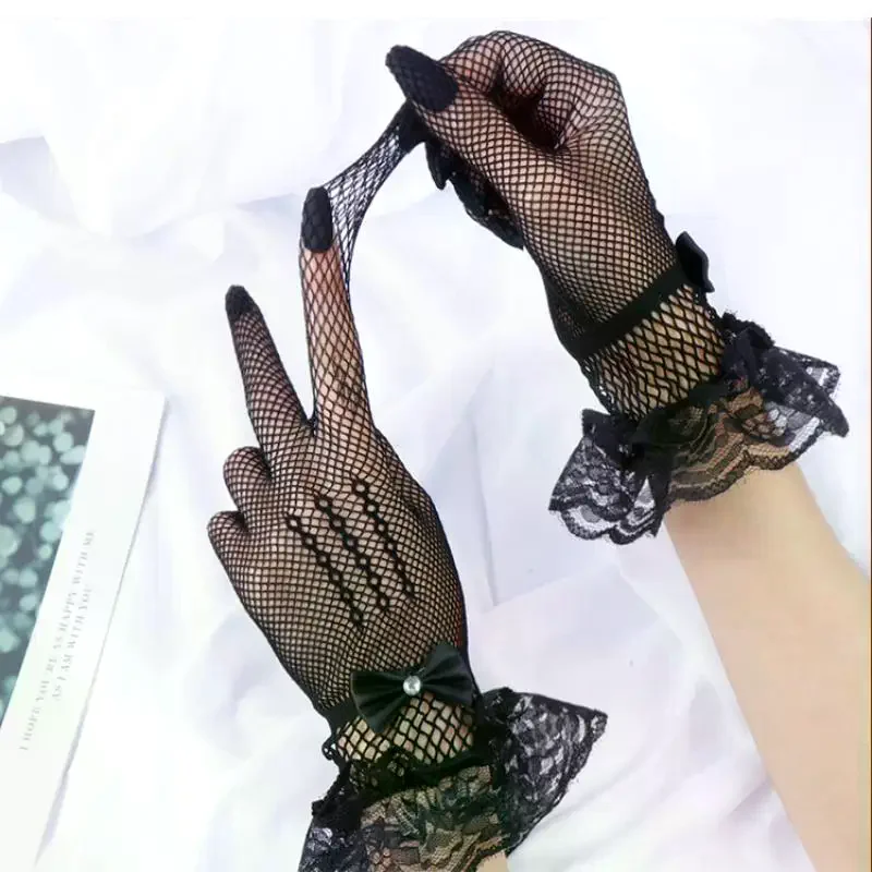 Летние-перчатки-для-вождения-lolita-с-защитой-от-ультрафиолета-сетчатые-перчатки-jk-кружевные-перчатки-с-полным-пальцем-для-девочек-кружевные-модные-перчатки-перчатки-для-косплея