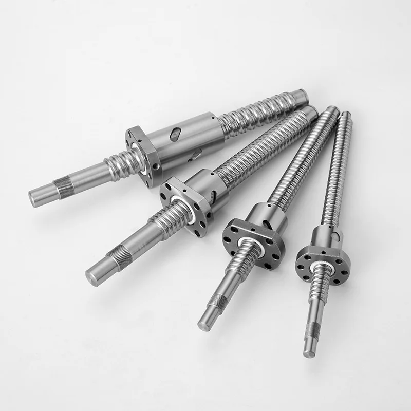 C7 Left Hand Ball Screw SFU1605 Single Ballnut End Machined for CNC Parts 3D Printer Ball Screw 1605 250 500 1000 to 2000mm