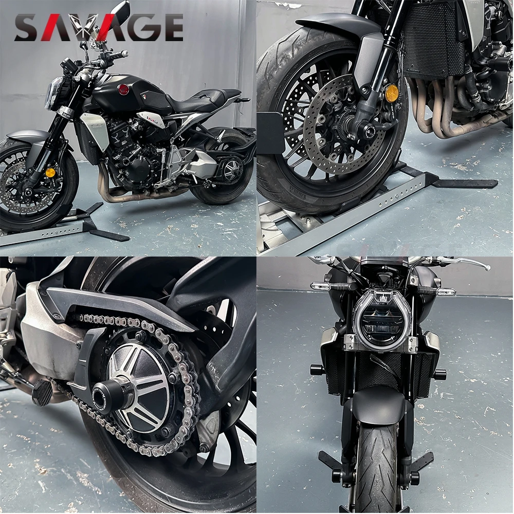 혼다 CB1000R 2021-2023 오토바이 프레임 크래시 슬라이더, 프론트 리어 포크 액슬 휠 슬라이더, 스윙암 스탠드 스풀 CB 1000R 용