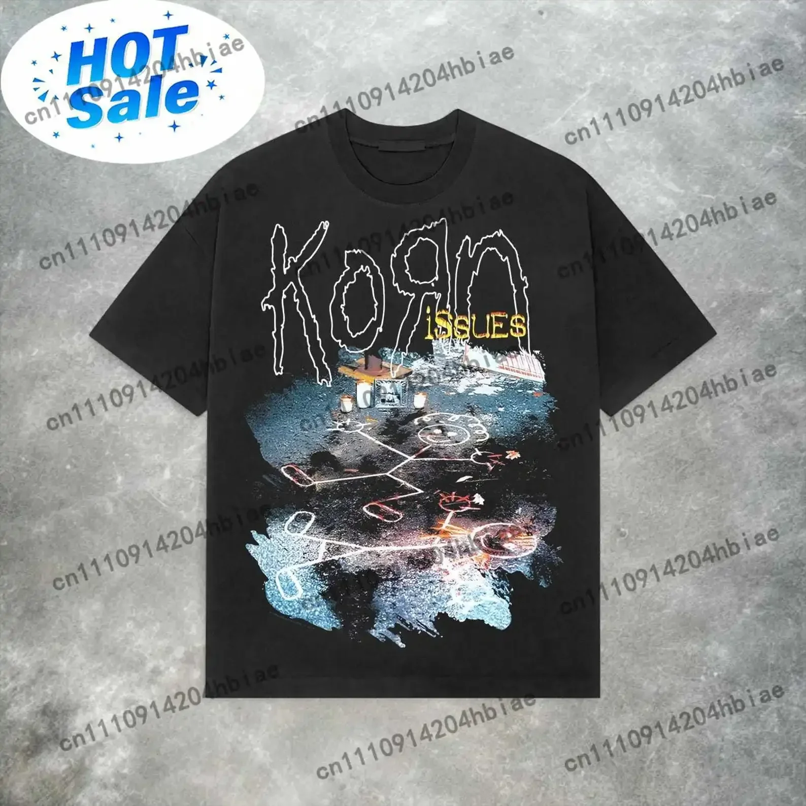 Vintage Korn Issues T-Shirt – Y2K Nu-Metal Band Tee