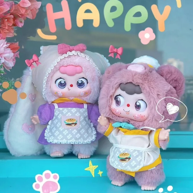 

Оригинальная пушистая игрушка Doubao, 400% исчезающая серия для гамбургеров, обновленная плюшевая слепая коробка, трендовая игрушка, милая фигурка, детский подарок