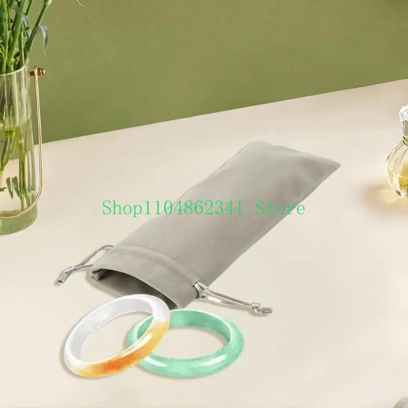 Túi lưu trữ flannelette thân thiện với du lịch 5asd cho gói đồ trang sức quà