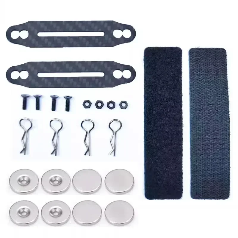 

2 pieces Shell Column Magnetic Stand Invisible Body Post for 1:10 RC Crawler Car Axial AXIAL SCX10 90046