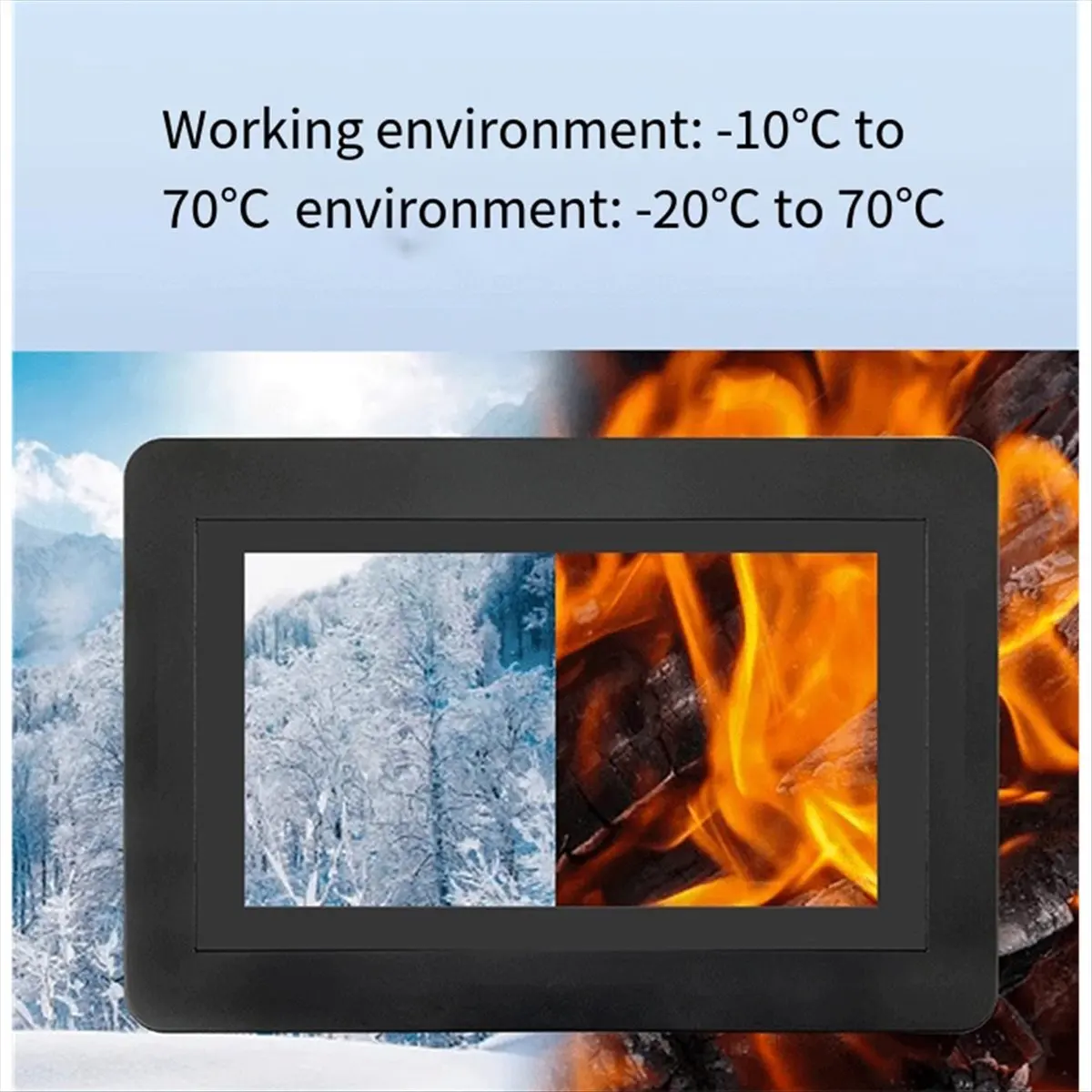 

7-дюймовый емкостный сенсорный дисплей AS62 DSI, 1024x600 пикселей, IPS-панель, оптически склеенная закаленная стеклянная панель, точечное управление