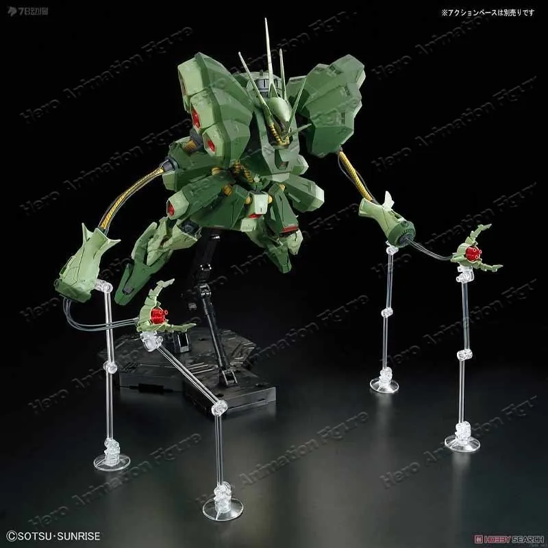 Kit de modelo Original de Bandai GUNDAM RE 1/100 HAMMA -HAMMA, figura de acción de Anime, modelo de ensamblaje, juguetes, regalos para niños, coleccionables