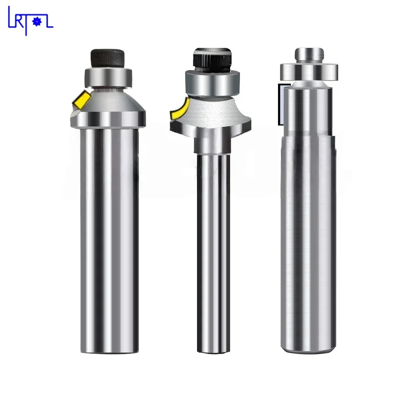 

MCD Diamond Round Corner Router Bit R Chamfer Milling Cutter Mirror Edge Trimming and Polishing machine