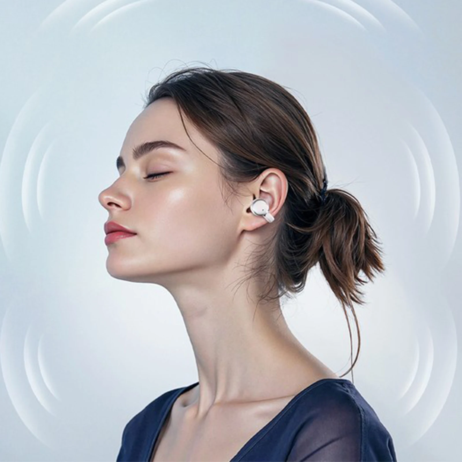 

Dual Wireless BT Earphones LED Display Stereo BT Earbuds 2 In 1 HiFi Headphones for Running Fitness Learning Accessories