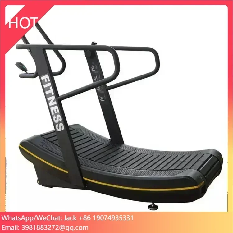 

Air Runner Non-motorized Unpowered Curved Treadmill Commercial Manual Treadmill