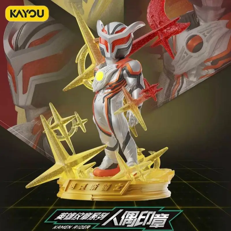 New Listed Kayou Kamen Riders Blind Box Vol.2 Kuuga Kabuto Zeztz Action Figures Model Kits Ornament Collect Toys Gifts
