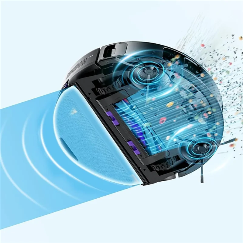 2025 Trend 10PCS Washable Mop Rag For Obode A8 / Eureka E10S / ETA AURUM Pro 624 Robotic Vacuum Accessories Mop Pad