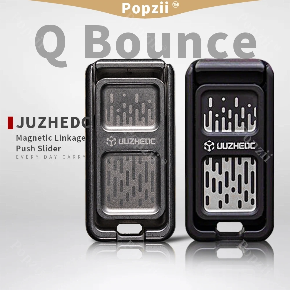 

JUZHEDC Q Bounce Magnetic Linkage Push Slider Adults Stress Relief Toy Magnetic Mechanical Rebound Anxiety Toys