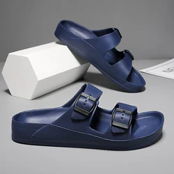 Slippers Men Women Casual Clogs Breathable Soft Beach Sandals Flip Flops Shoes No-Slip Mute Home Shoes Slides