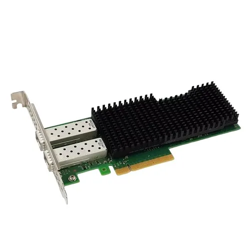 

Dell N49FM (Intel XXV710-DA2) Dual Port 25 GbE Server Network Interface Card - SFP28 - PCI-E 30 x8 - - Used-Like New