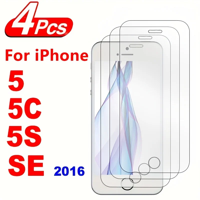 4-Pack Tempered Gla… - image