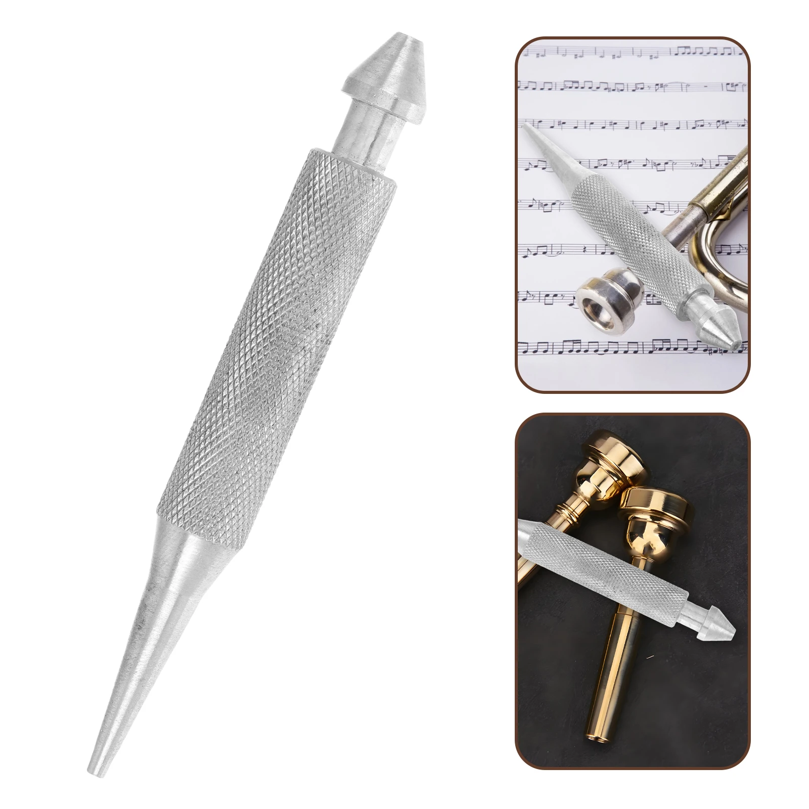 

Mouth Shaping Tool Adjustment for Trumpet Music Instrument Repair Small Silver Mouthpiece Truing Tools Remover Repairing