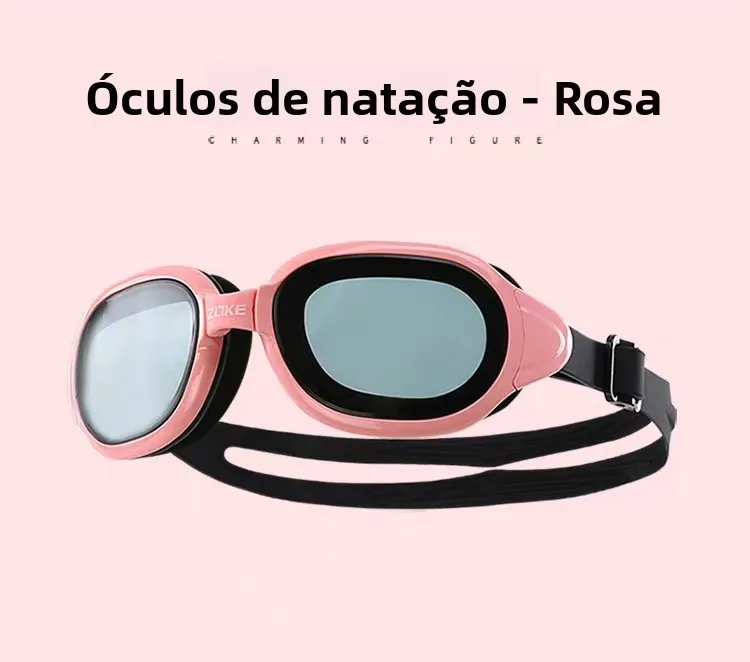 zoke-swimming-goggles-large-frame-anti-fog-high-definition-men's-training-goggles-waterproof-male-female-universal-sport-fitness