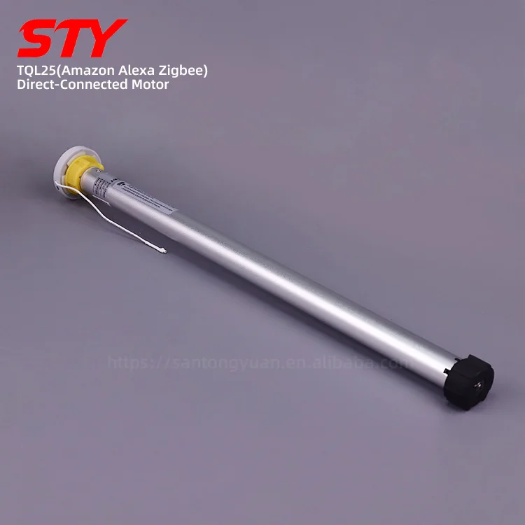 

TQL25-0.8/30 Моторизованные рулонные жалюзи Жалюзи Alexa Управление через приложение 25 мм Трубчатый двигатель Открывалка для штор Электронный/цифровой