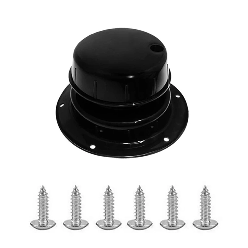 RV Plumbing Vent Cap RV Roof Vent Cap RV Roof Sewer Vent Cover For 1 To 2 3/8 Inch Pipe HJ403 Replacement Accessories Black