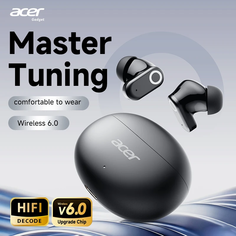 Acer OHR627 TWS True Wireless In-Ear Bluetooth Earbuds Stere