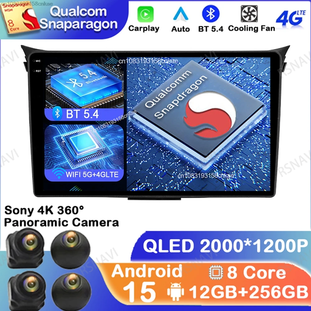 

Android 15 For Hyundai I30 Grand Elantra Grant 2011 2012 2013 2014 2015 2016 2017 DVD DSP Navigation BT Wireless Carplay Auto